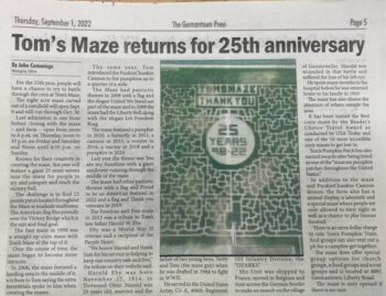2022 Tom's Maze